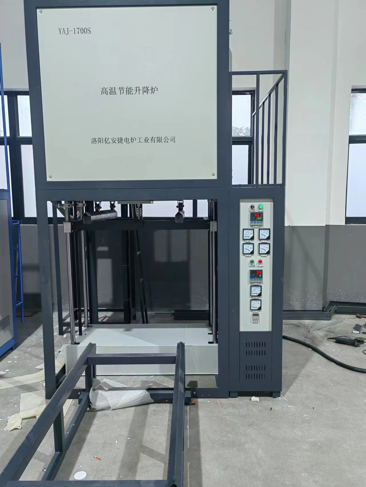 江西中科金瓷1700度升降爐